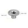 sourcing map M5 T-nuts, 50pcs Carbon Steel Tee Nut Round