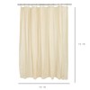 Bath Bliss PVC Standard Shower Curtain Liner | 3G |