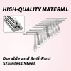 9 Pcs Guitar Radius Gauge Set String Gauges and Fretboard