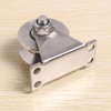 Cucioki 1-Pack V-Type Stainless Steel Pulley Block Mute Bearings Groove