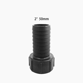 Tank Hose Adapter Plastic IBC Tank Adapter Garden Hose Adapter Fittings Tools 60mm Thread Import to 3/4"(20mm) Connect Hose (Pack of 1)
