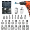 Greywolf 26 pcs Screw Extractor Set with 3/8 Inch Drive,