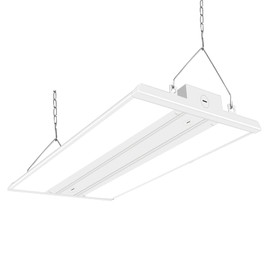 hykolity 2FT 150W LED Linear High Bay Shop Light, 19500lm LED Shop Light Fixture, 130LM/W, 100-277V, 0-10V Dim, 5000K, Linear Hanging Light for Warehouse Workshops, UL Listed