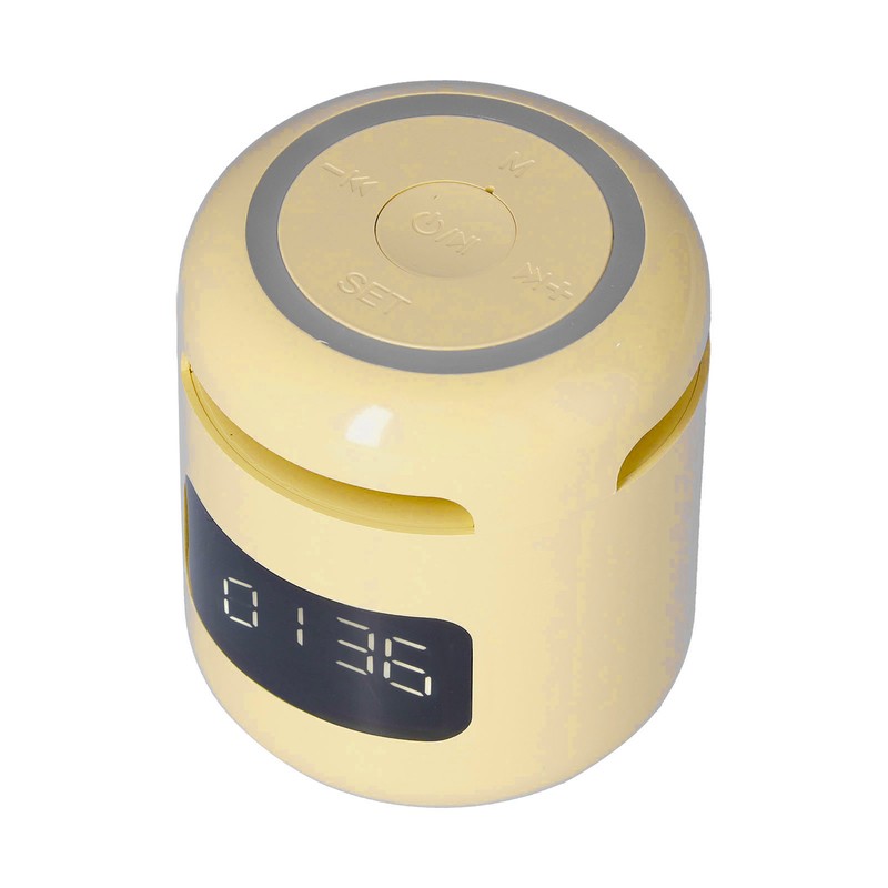 JM01 BT Clock Speaker Multifunctional Adjustable Portable BT Clock Speaker