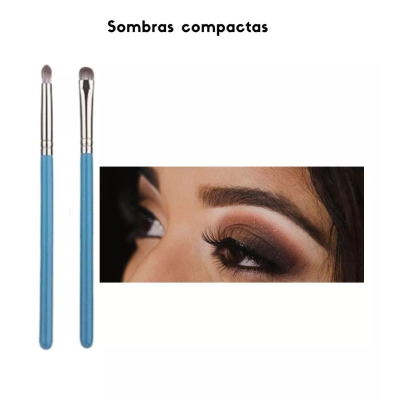 Divina Creacion Set 13 Brochas C/estuche Maquillaje Profesional Suave Pince