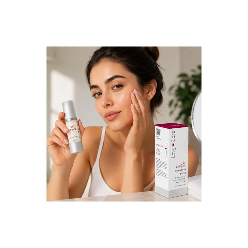 Lovy Care Crema Facial Q10Colgeno Efecto Lifting 30 ml pH