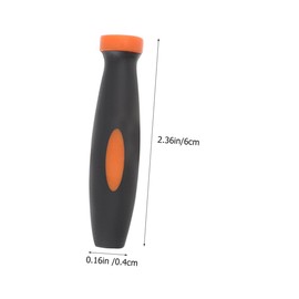 DOITOOL 12pcs Ergonomic Rubber File Handle Compatible Woodworking Tools Non- Grip for Files Hammers and Milling Cutters Comfortable and Design