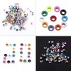 caak Double-sided Grommets, Grommets, Approximately 200 Pieces Set, Bottom Stud