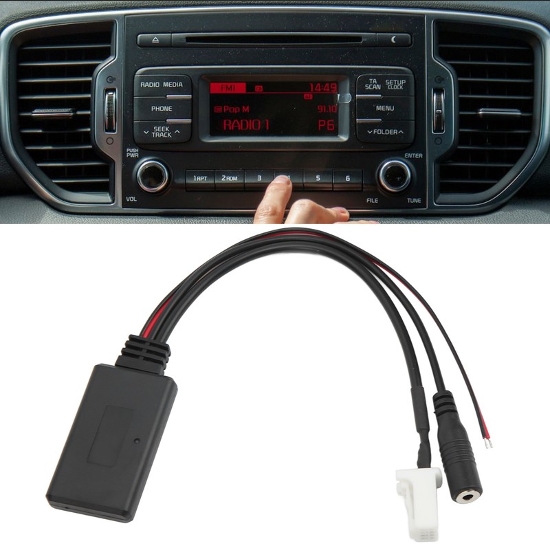 Car Bluetooth 5.0 Wireless Module Handsfree Microphone Replacement for Subaru