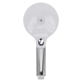 Home Bathroom Shower Head 3 Function Button Water Saving Silicone Household Bathing Showerhead