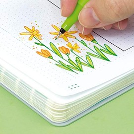 Milan Estuche Pegable con 10 Marcadores de Colores Punta Fina de 0.4 mm Sway