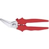 Bessey D48A Angled Combi-Scissors, Red/Grey