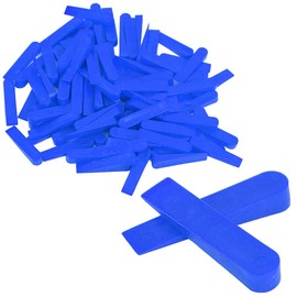 AllBright Tile Spacers, Wedges Tile Clips, Stone, Construction, Joints, Auxiliary Floors, Steps, Entryway, Bath, 1000 Pieces (0.2 inches (6 mm)
