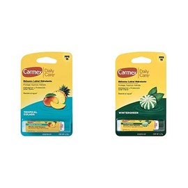 2 Pack Bálsamo Hidratante para Labios Daily Care Tropilcolada 4.25 gr  Daily Care WinterGreen 4.25 gr                                                 