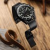 WatchGecko Calibre 1960 Mesh Watch Strap, Ultra-Flat Steel Band, Vintage-Inspired,