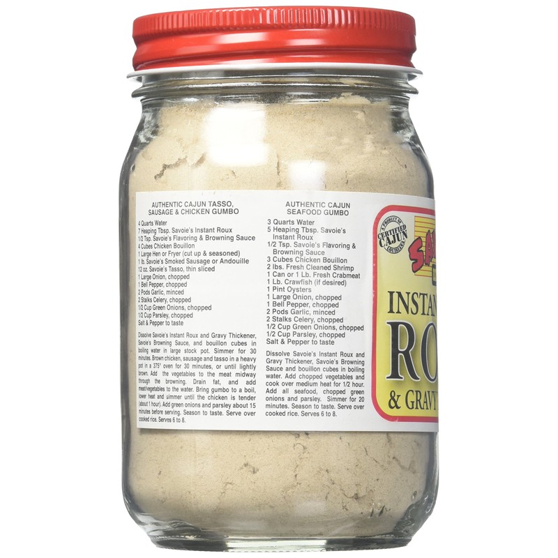 SAVOIE'S® Instant Roux & Gravy Thickener (8 oz)