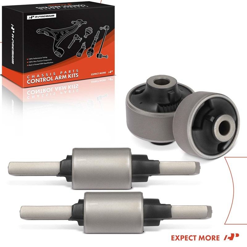 A-Premium 4 x Front Lower Forward Rearward Control Arm Bushing