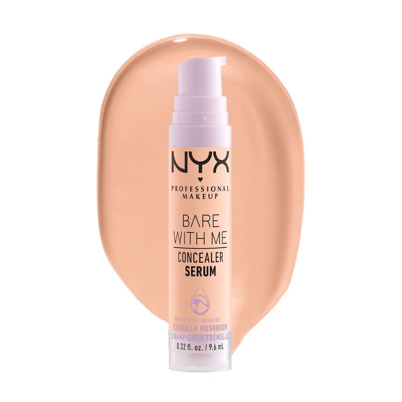 NYX Professional Makeup Bare With Me Concealer Serum,suero corrector ligero