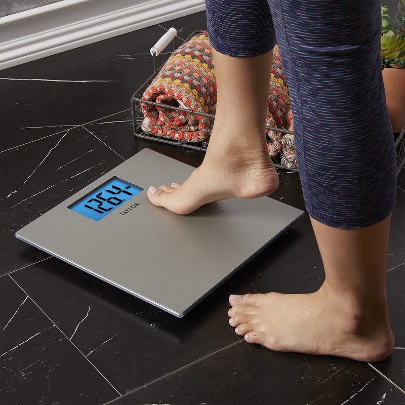 Taylor Digital Scales for Body Weight, 400 LB Capacity, Unique