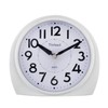 5.5" Large Analog Alarm Clock Silent Non Ticking, Gentle Wake,