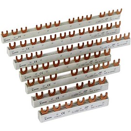 Eaton 215639 Phase Rail, 3Ph, 10q mm, Fork, 12TE, 1 Piece Busbar