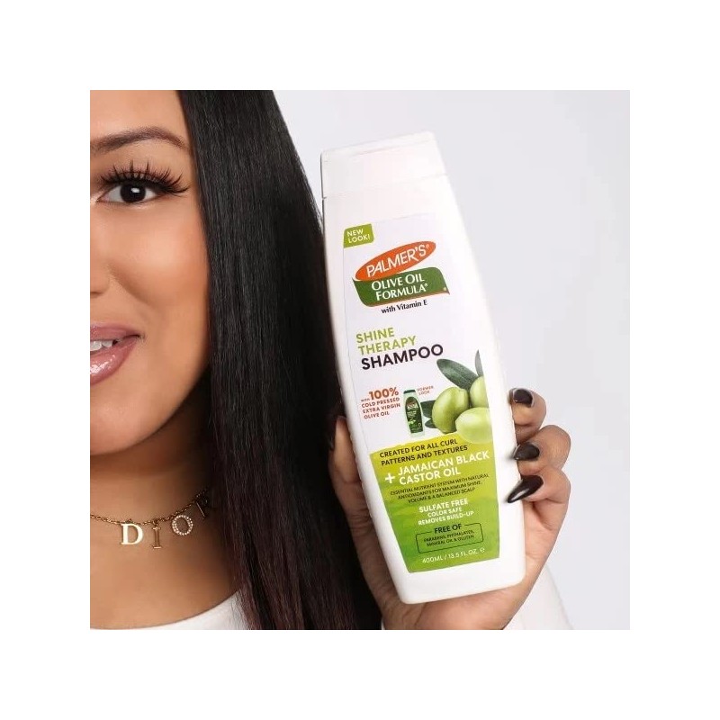 palmers olive oil formula shampoo 400 ml shine therapy