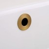 NSODOO Sink Cover Overflow Cover Brass Insert Hole Round Caps