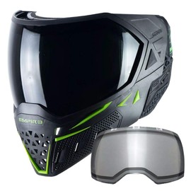 EMPIRE EVS Goggle Black/Lime Green - Thermal Ninja/Thermal Clear (21725)