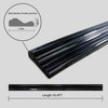 COLAMO 16.4FT Black Peel and Stick Trim Caulk Strip,Flexible Self