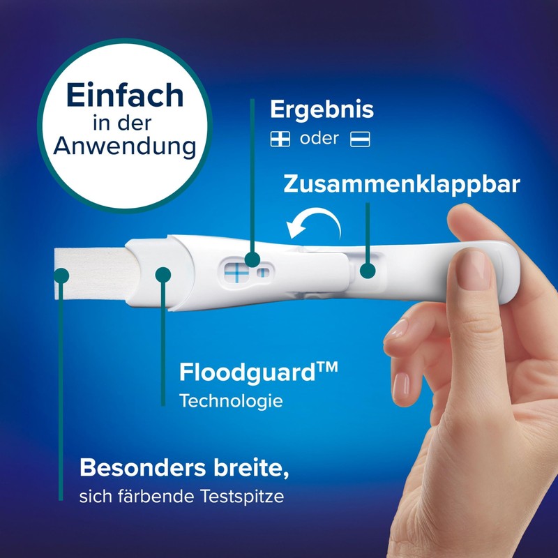 Clearblue Flip & Click Pregnancy Test Value Pack Foldable Easy