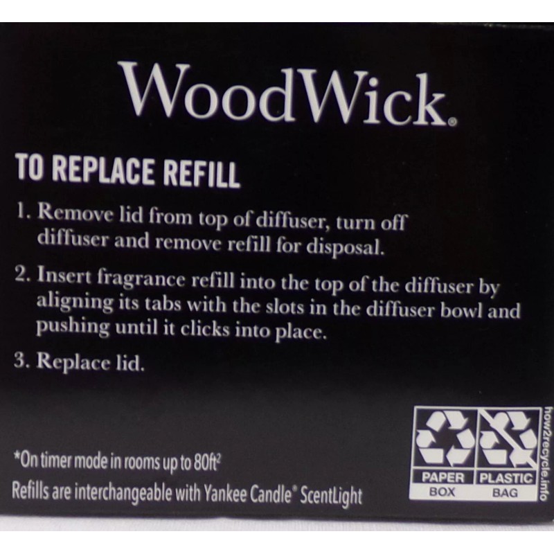WoodWick Radiance Diffuser Refill Sea Salt & Cotton *SKU-11*