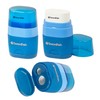 Swordfish ‘Twin Combo’ Double-Hole Pencil Sharpener and Eraser [Pack of