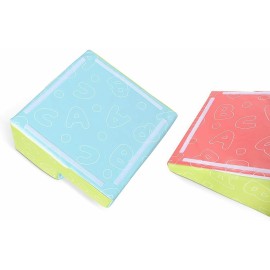 Milliard Soft Foam Toddler Stairs and Ramp Climber Gym Toy - Great for Climbing,