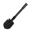 Folding Military Tactical Shovel, Multifunctional Camping Tool, Black