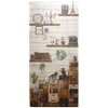Fullness Multi-Screen Shabby Shelf, 33.5 x 78.7 inches (85 x
