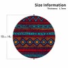 IBILIU Native American Style Coasters for Drinks,Set of 6 Leather