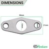 Traditional Key Hole Escutcheon for Mortice Budget Lock | Satin