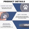 Piburth 4 Pack Car Cup Holder Coasters, Dog Paw Insert
