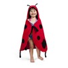 Kidorable Ladybug Infant Towel, Red, 0-3 Years