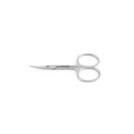 Techni-Pro 758IE065 - Medical Grade Scissor, Swiss, Stainless Steel, Round Tips, Curved Blade