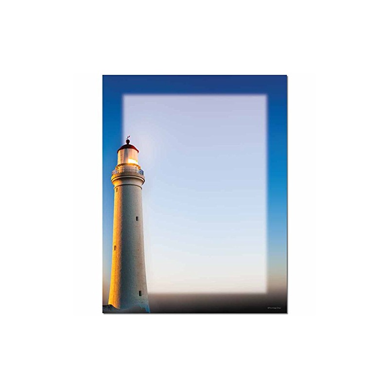 Lighthouse Letterhead Laser & Inkjet Printer Paper, 25 pack
