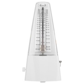 Mechanical Metronome Music Universal Classic Electronic for Piano Drum Set Bass ViolinWhite