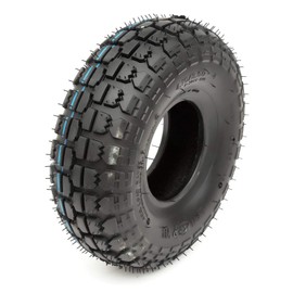 Heavy Duty 4 Ply Tyre 4.10/3.50-4 Knobbly Tread 4 Inch Wheel Mobility Scooter