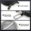 RISETECH Circular Earbud Case Wired Earphone Case Holder Hard EVA