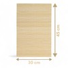 MIJOMA Bamboo Place Mats Set | 4 Pieces 30 x