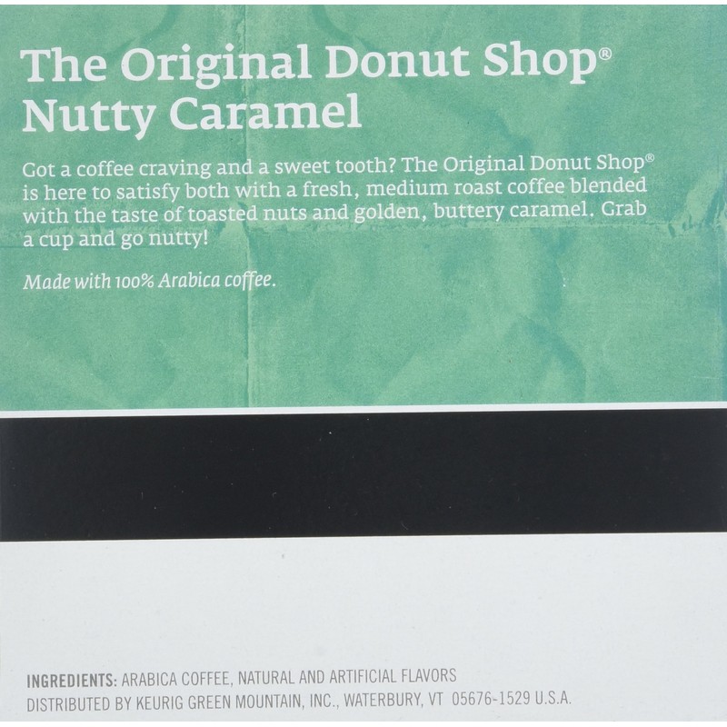 The Original Donut Shop Coffee Nutty Caramel K-Cups , 12-Count