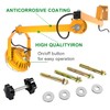 OSTEK 30W LED Loading Dock Lights with Swing Single Folding