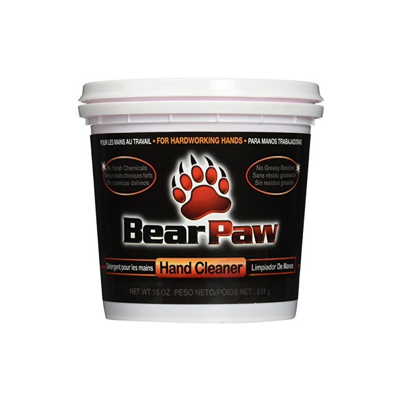 Bear Paw Hand Cleaner, 18oz Tub (1)