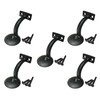 Handrail Bracket Round for Stairways with Mounting Screws - Set