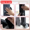 Birllaid Black Window Weather Sealing Tape, Window AC Insulation Air